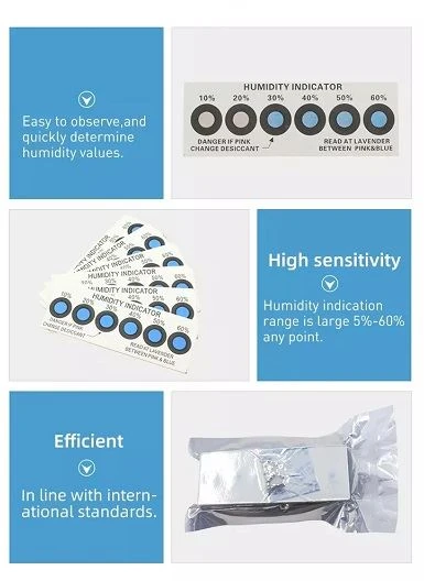 hot selling blue humidity indicator card hot selling blue humidity indicator card
